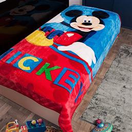 Dimcol Κουβέρτα Βελουτέ Mickey 561 Disney 160x220cm από το MyCasa