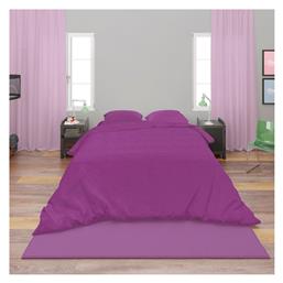 Μονό 160x240εκ. Solid Dark Magenta Dimcol