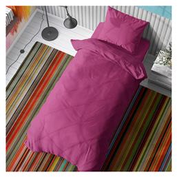 Μονό 160x240εκ. Solid Fuchsia Dimcol