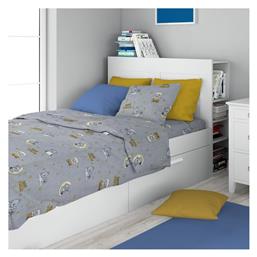 Παιδική Παπλωματοθήκη Μονή Grey 160x240εκ. Dimcol