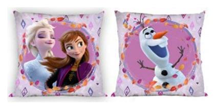 Παιδικό Διακοσμητικό Μαξιλάρι Frozen 07 Διπλής Όψης Μ40xΥ40εκ. Dimcol