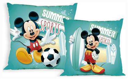 Παιδικό Διακοσμητικό Μαξιλάρι Mickey 06 Διπλής Όψης Μ40xΥ40εκ. Dimcol