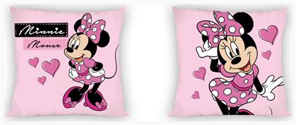 Παιδικό Διακοσμητικό Μαξιλάρι Minnie 62 Διπλής Όψης Μ40xΥ40εκ. Dimcol