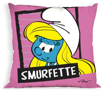 Παιδικό Διακοσμητικό Μαξιλάρι Smurfs 18 Μ40xΥ40εκ. Dimcol