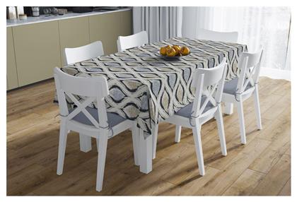 Ράνερ Αλέκιαστο Σετ 2τμχ 461 Blue 140x140εκ. Dimcol