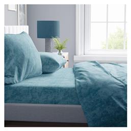 Σετ Σεντόνια Μονά 160x240εκ. Shadow 20 Turquoise Dimcol