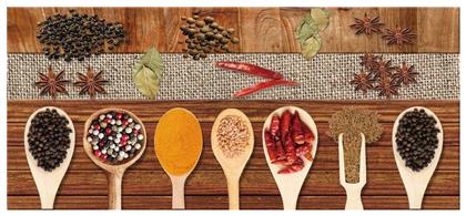 Spices 252 Χαλάκι Κουζίνας Διάδρομος με Αντιολισθητικό Υπόστρωμα Multi 80x200εκ. Dimcol