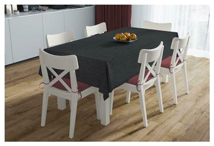 Τραπεζομάντηλο Αλέκιαστο Panama Black 140x180εκ. Dimcol