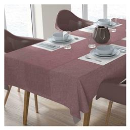 Τραπεζομάντηλο Αλέκιαστο Σετ 2τμχ Panama Mustard 140x220εκ. Dimcol