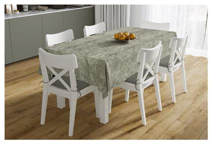 Τραπεζομάντηλο Αλέκιαστο Σετ 2τμχ Panama Shadow Olive 140x220εκ. Dimcol