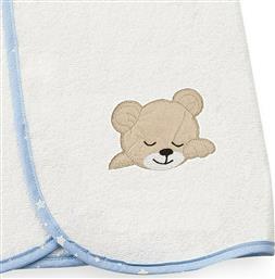 Βρεφική Κάπα-Μπουρνούζι με Κουκούλα Sleeping Bear Cub 11 White Dimcol