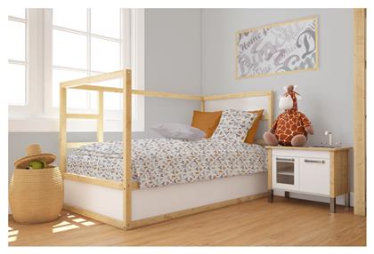 Βρεφική Παπλωματοθήκη Bebe Grey 120x160εκ. Dimcol