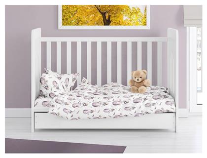 Βρεφική Παπλωματοθήκη Bebe Lilac 120x160εκ. Dimcol
