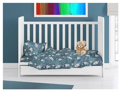 Βρεφική Παπλωματοθήκη Bebe Petrol 120x160εκ. Dimcol