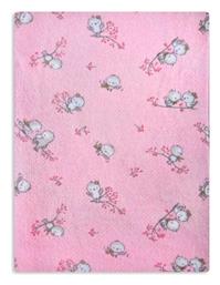 Βρεφική Παπλωματοθήκη Birds 15 Pink 120x160εκ. Dimcol