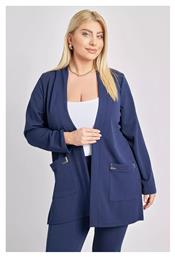 Dina Μακριά Αμάνικη Γυναικεία Ζακέτα σε Χρώμα - OEM