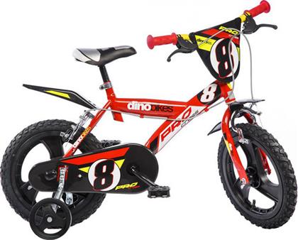 Dino Bikes Pro Cross 14'' Παιδικό Ποδήλατo BMX Κόκκινο