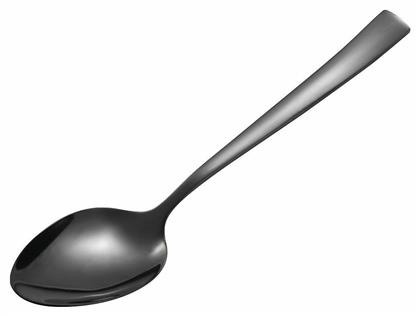 Porto Κουτάλι Φαγητού Ανοξείδωτο Μαύρο 19.8cm Dinox από το Designdrops