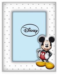 Κορνίζα Ασημένια Mickey Mouse 13x18cm Disney