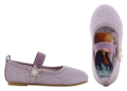 Παιδικές Μπαλαρίνες Ανατομικές με Σκρατς Υφασμάτινες Λιλά Frozen Disney