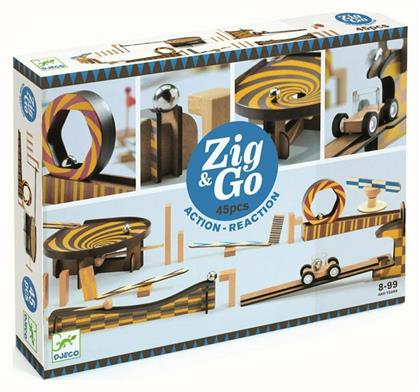 Παιχνίδι Κατασκευών Ξύλινo Zig & Go για Παιδιά 7+ Ετών Djeco