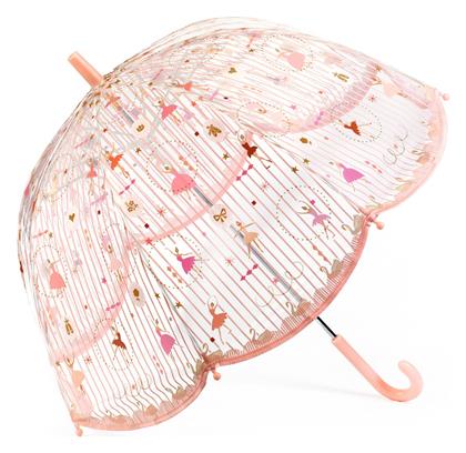 Παιδική Ομπρέλα Μπαστούνι Διάφανη με Διάμετρο 70εκ. Djeco