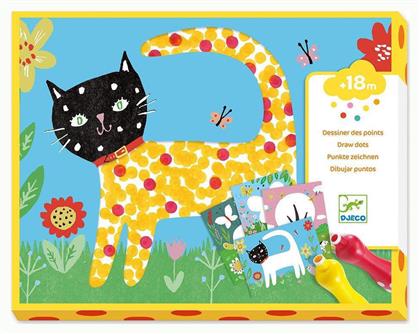 Ζωγραφική Small Dots Painting Set για Παιδιά 1.5+ Έτους Djeco