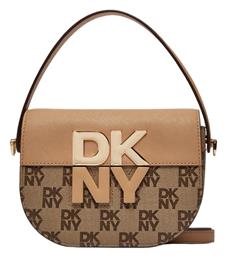 Γυναικεία Τσάντα Χειρός Καφέ DKNY