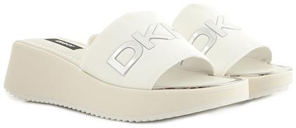 Mandy K1149004 Καλοκαιρινές Γυναικείες Πλατφόρμες σε Στυλ Παντόφλας DKNY