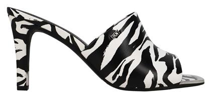 Mules με Χοντρό Ψηλό Τακούνι σε Χρώμα DKNY