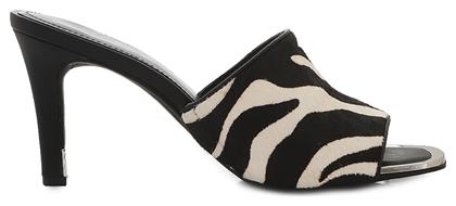 Mules με Χοντρό Ψηλό Τακούνι σε Χρώμα DKNY