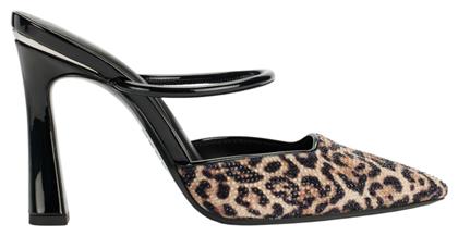 Mules με Χοντρό Ψηλό Τακούνι σε Χρώμα DKNY
