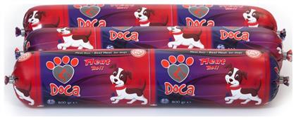 Meat Roll Σαλάμι Σκύλου χωρίς Γλουτένη 800gr Doca