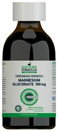 Doctor's Formulas Λιποσωμιακή Φόρμουλα Magnesium Gluconate 100mg 225ml - Doctors Formulas