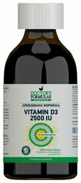 Doctor's Formulas Λιποσωμιακή Φόρμουλα Vitamin D3 Βιταμίνη 2500iu 150ml - Doctors Formulas