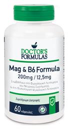 Doctor's Formulas Mag & B6 Formula 60 κάψουλες - Doctors Formulas