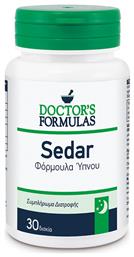 Doctor's Formulas Sedar 30 ταμπλέτες - Doctors Formulas