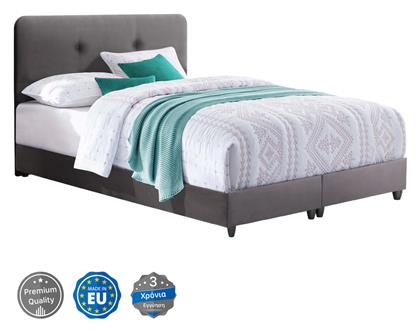Dolores Διπλό για Στρώμα 150x200cm Γκρι - HomeMarkt