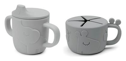 Εκπαιδευτικό Μπιμπερό με Λαβές 0m+ & Snack Cup 160ml Done by Deer