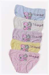 Σετ Παιδικά Βρακάκια Πολύχρωμα 5τμχ Donella