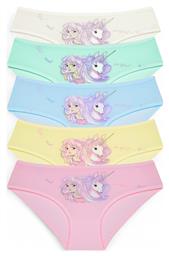 Σετ Παιδικά Βρακάκια Πολύχρωμο 5τμχ Donella