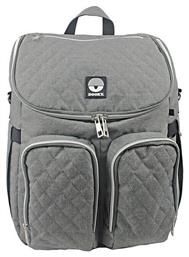 Τσάντα-Αλλαξιέρα Πλάτης Grey 37x30x37εκ. Dooky