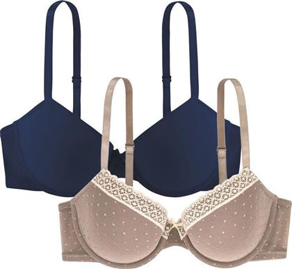 Abbie Σουτιέν Χωρίς Ενίσχυση 2Pack Dorina από το Plus4u
