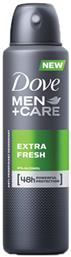 Men+Care Extra Fresh Αποσμητικό 48h σε Spray 150ml Dove