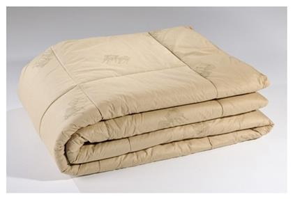 Πάπλωμα Υπέρδιπλο Μάλλινο 250x260 Camel Μπεζ Down Town Home