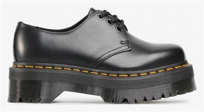 Dr. Martens 1461 Quad Δερμάτινα Ανδρικά Casual Παπούτσια Μαύρα - Dr Martens