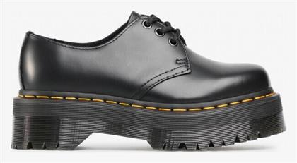 Dr. Martens 1461 Quad Δερμάτινα Ανδρικά Casual Παπούτσια Μαύρα - Dr Martens