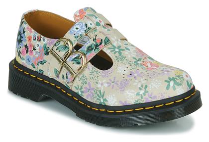Dr. Martens 8065 Mary Jane Δερμάτινα Γυναικεία Oxfords σε Μπεζ Χρώμα - Dr Martens