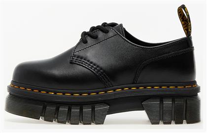 Dr. Martens Δερμάτινα Γυναικεία Derby σε Μαύρο Χρώμα από το Spartoo