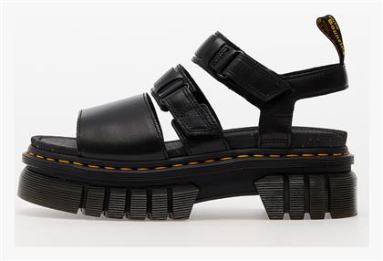 Dr. Martens Δερμάτινα Γυναικεία Σανδάλια με Λουράκι σε Μαύρο Χρώμα - Dr Martens